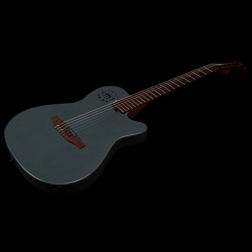 Đàn Guitar Silent Classic Godin Multiac Mundial, Arctik Blue