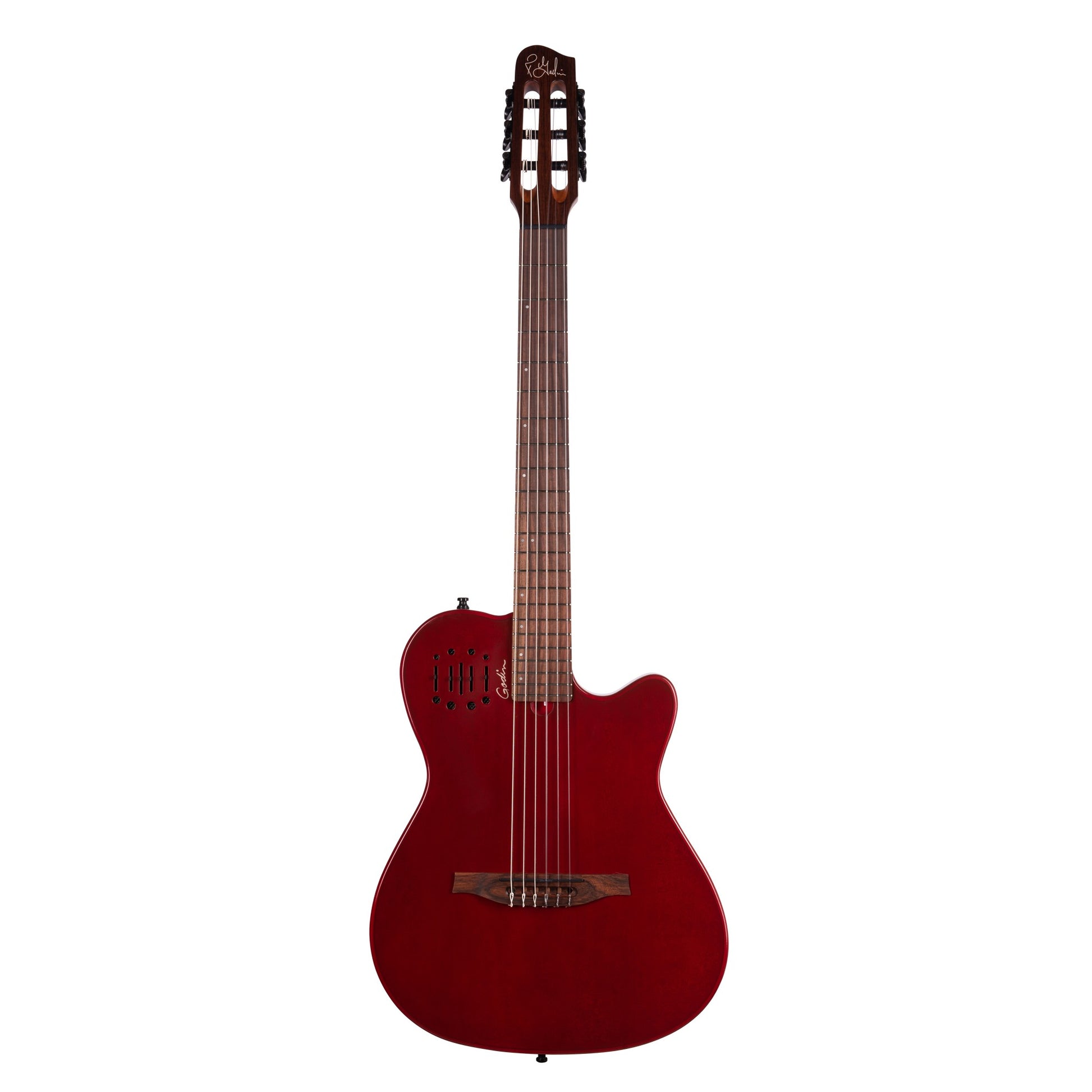 Đàn Guitar Silent Classic Godin Multiac Mundial, Aztek Red