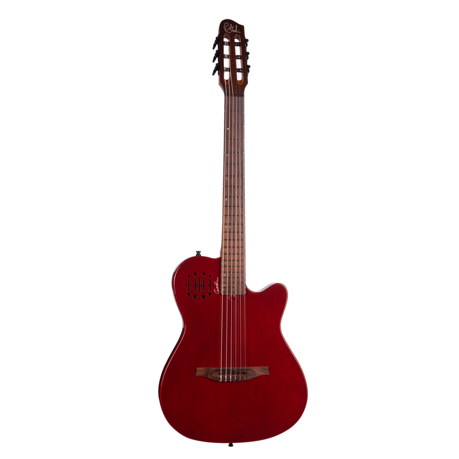 Đàn Guitar Silent Classic Godin Multiac Mundial, Aztek Red