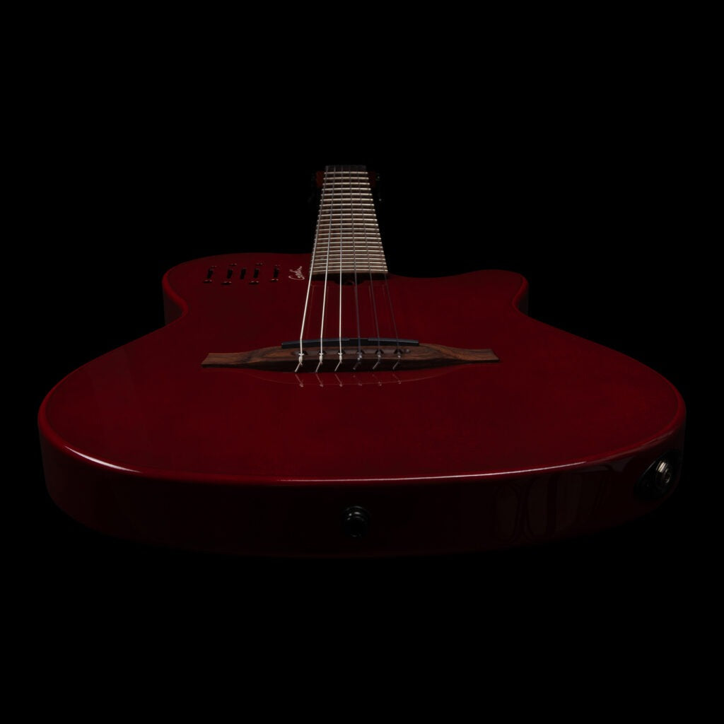 Đàn Guitar Silent Classic Godin Multiac Mundial, Aztek Red