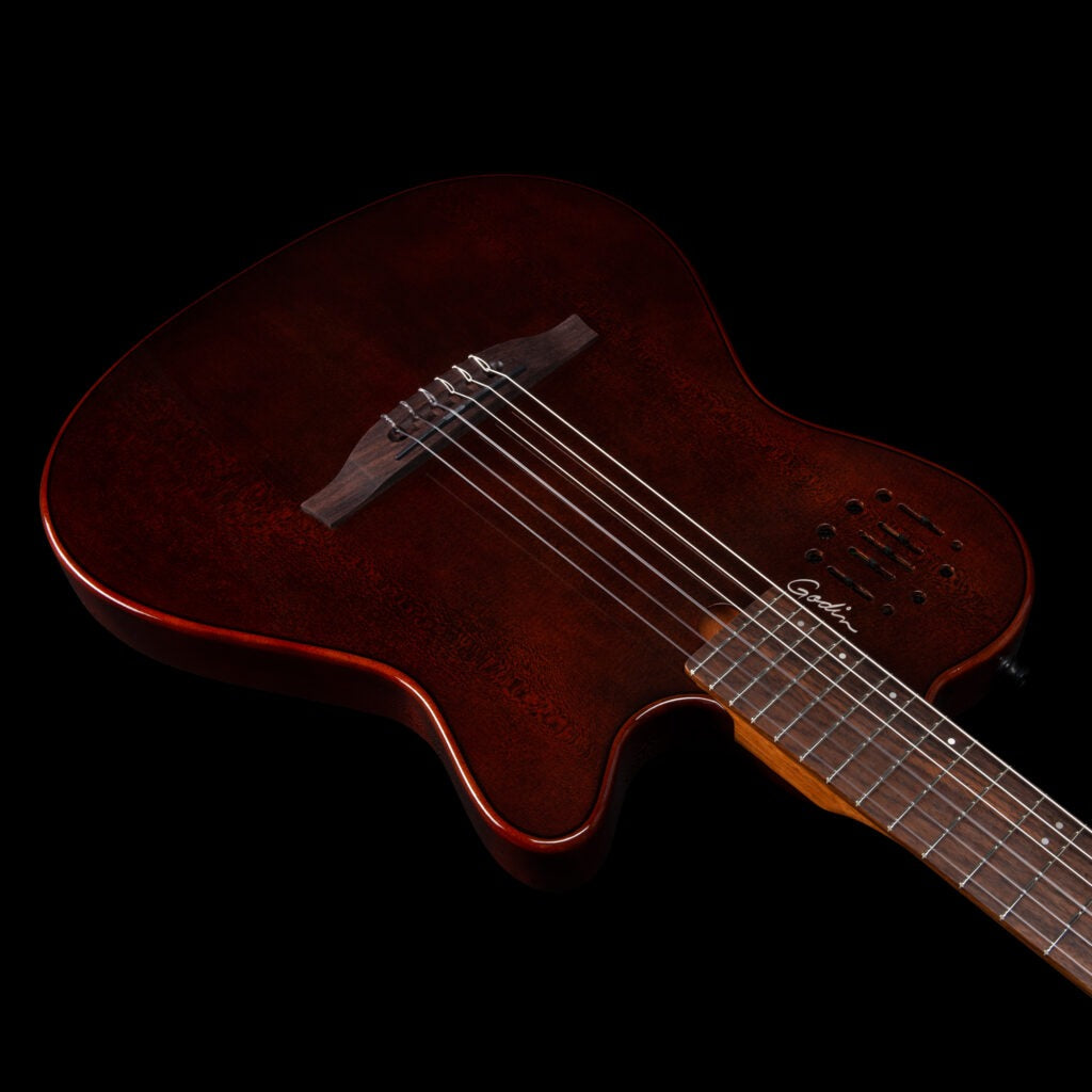 Đàn Guitar Silent Classic Godin Multiac Mundial, Kanyon Burst