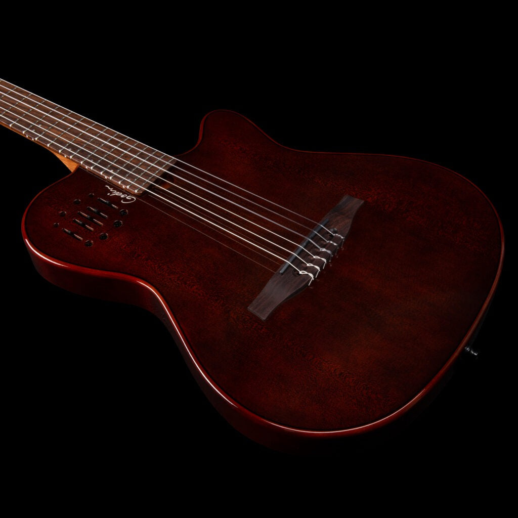 Đàn Guitar Silent Classic Godin Multiac Mundial, Kanyon Burst