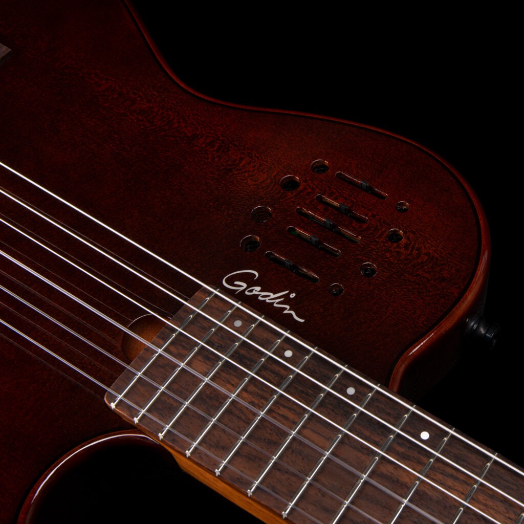 Đàn Guitar Silent Classic Godin Multiac Mundial, Kanyon Burst