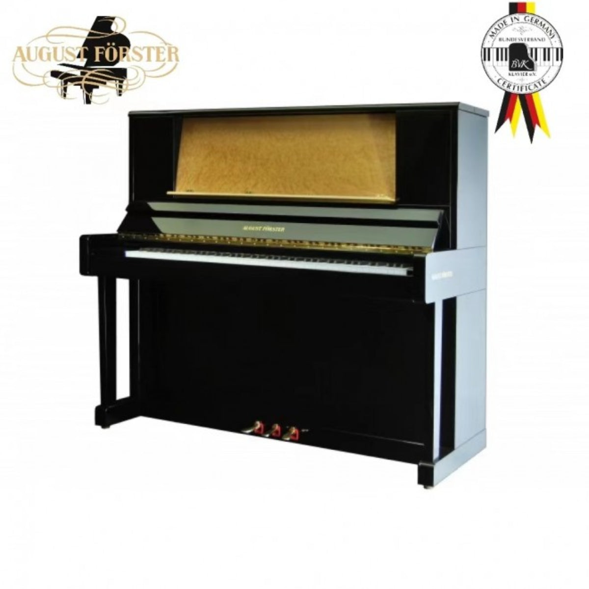 Đàn Piano Cơ Upright August Förster 134K