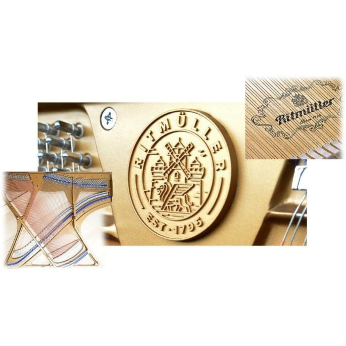 Đàn Piano Cơ Upright Ritmüller RSH123