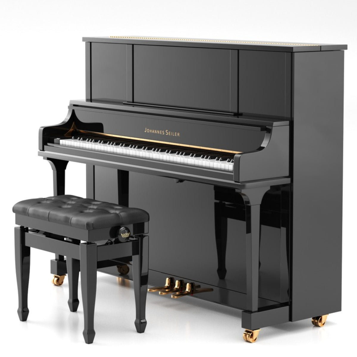 Đàn Piano Cơ Upright Seiler GS122 Console