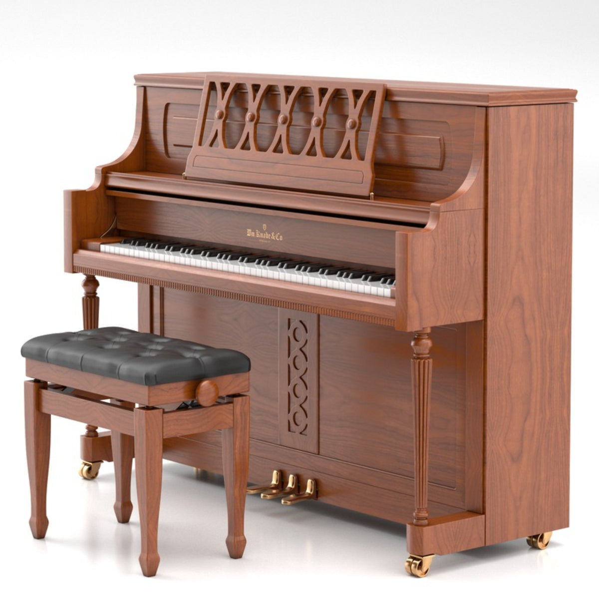 Đàn Piano Cơ Upright William Knabe & Co WKV-118NS