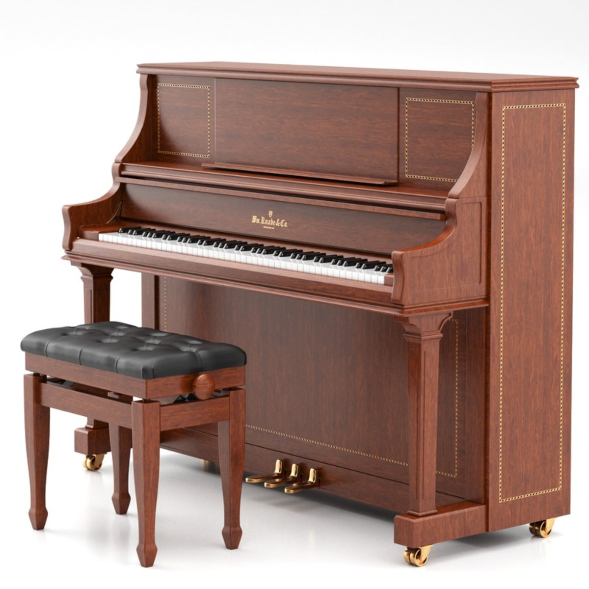 Đàn Piano Cơ Upright William Knabe & Co WKV-121EX
