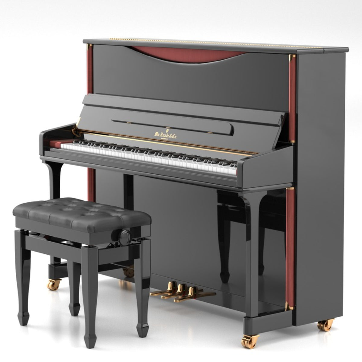 Đàn Piano Cơ Upright William Knabe & Co WKV-121