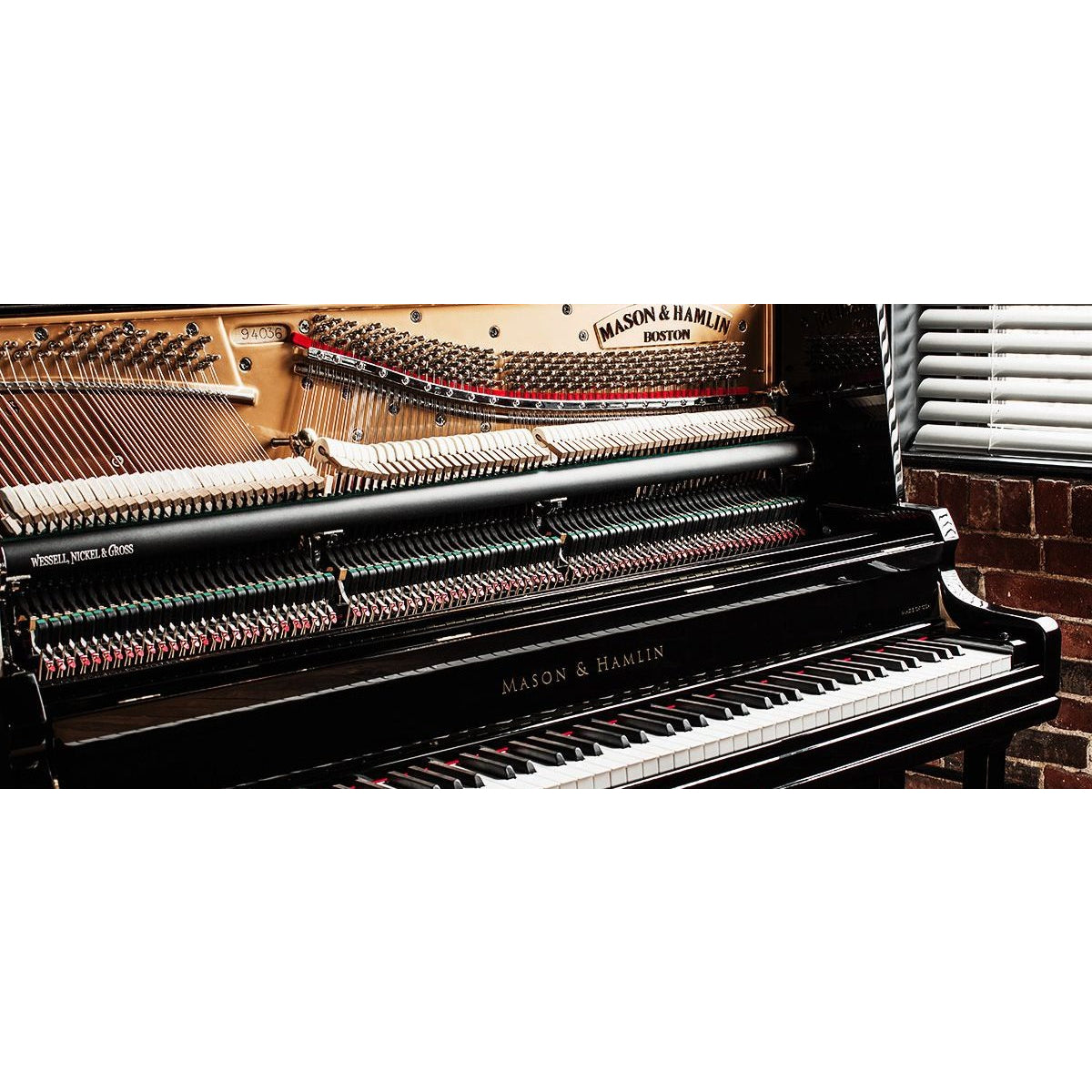 Đàn Piano Cơ Uprright Manson & Hamlin Model 50