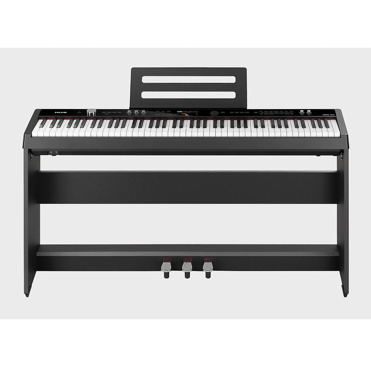 Đàn Piano Điện Nux NPK-20, Black, Kèm chân gỗ