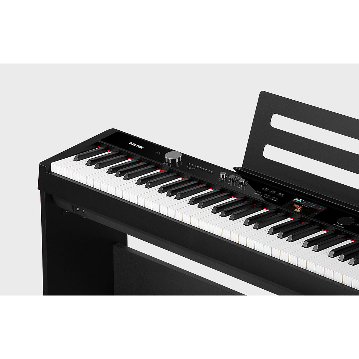 Đàn Piano Điện Nux NPK-20, Black, Kèm chân gỗ