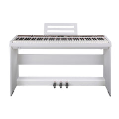 Đàn Piano Điện Nux NPK-20, White, Kèm Chân Gỗ