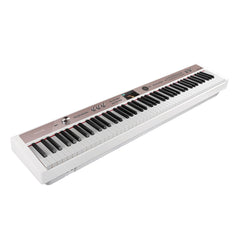 Đàn Piano Điện Nux NPK-20, White, Kèm Chân Gỗ