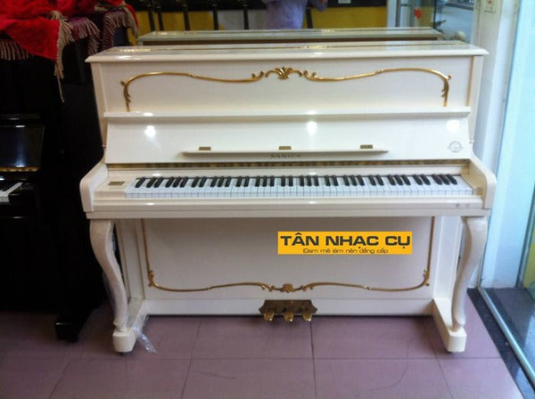 Đàn Piano Cơ Samick Trắng