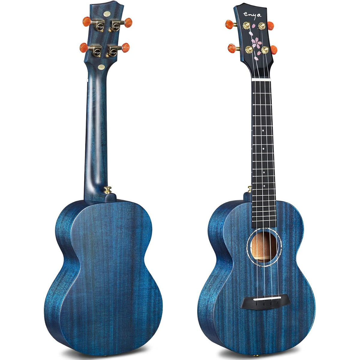 Đàn Ukulele Enya MS Solid Mahogany Concert, Blue