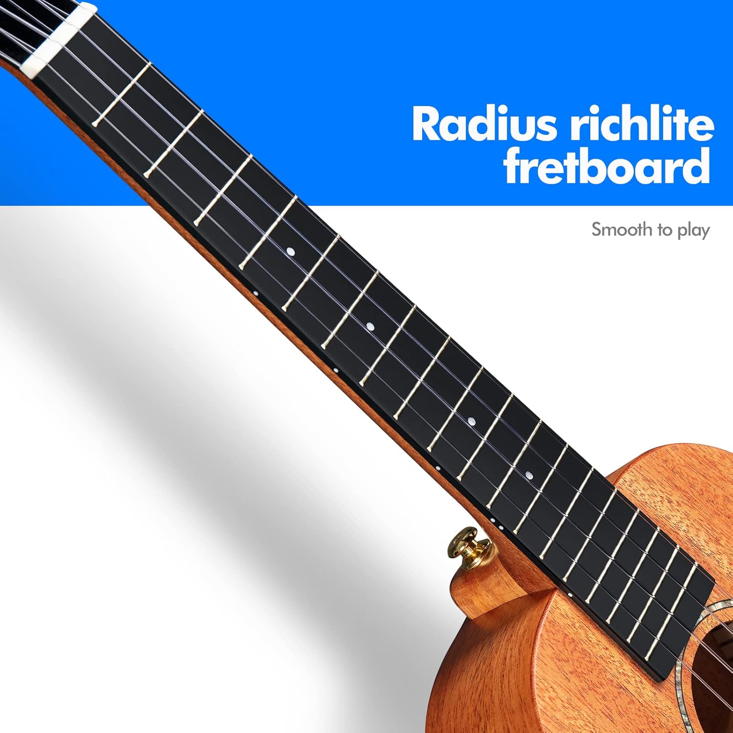 Đàn Ukulele Enya MS Solid Mahogany, Natural