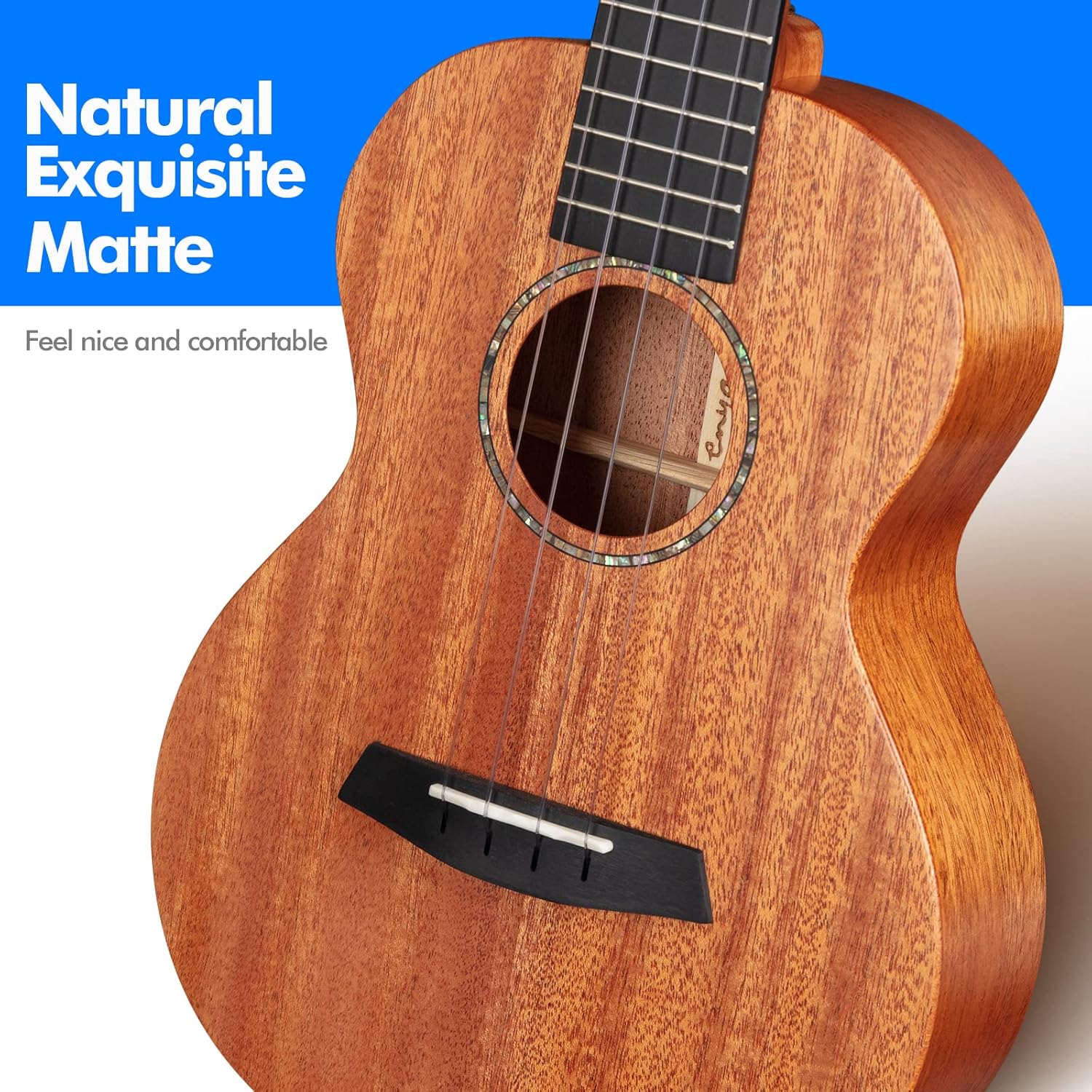 Đàn Ukulele Enya MS Solid Mahogany, Natural