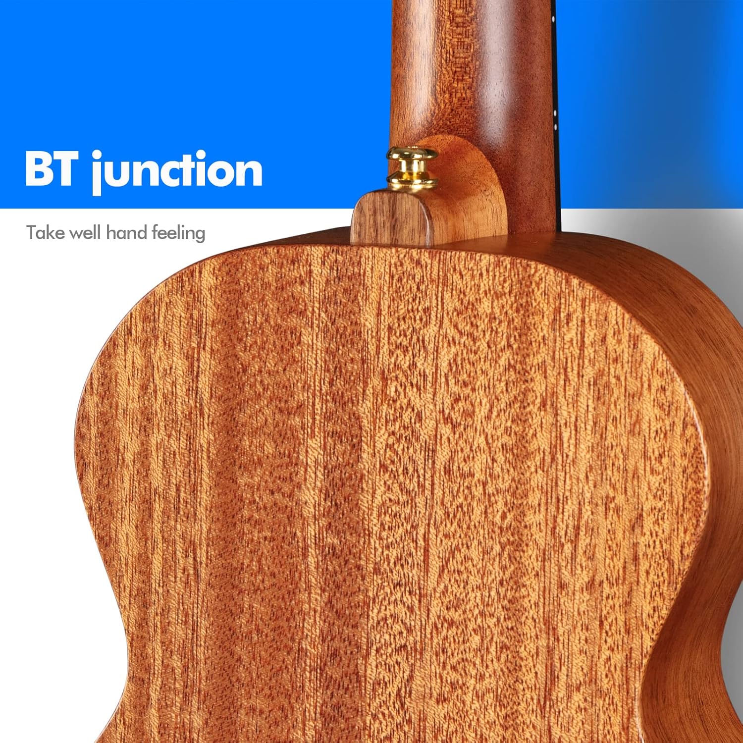 Đàn Ukulele Enya MS Solid Mahogany, Natural