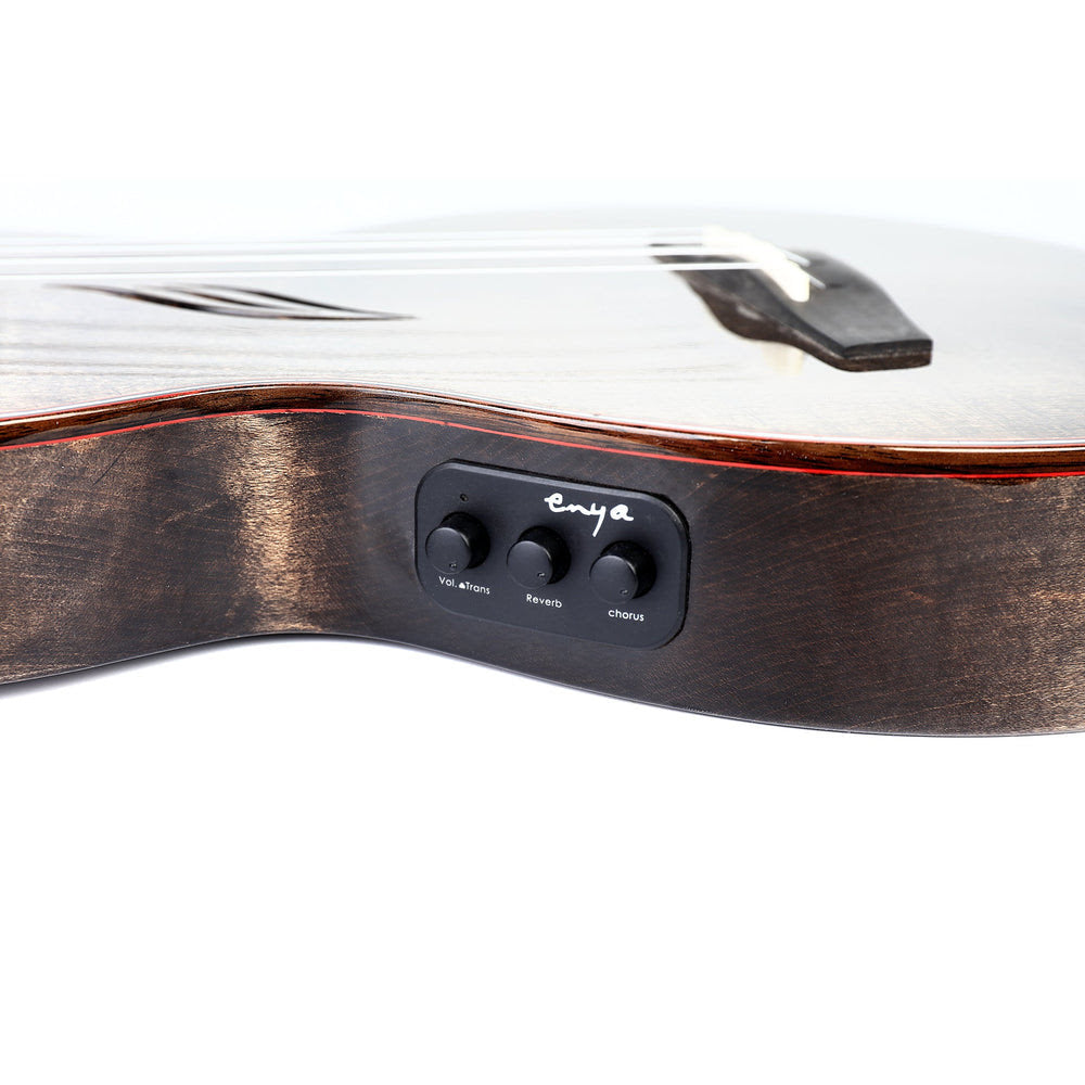 Đàn Ukulele Enya Tenor EUT E6 EQ AcousticPlus, Black