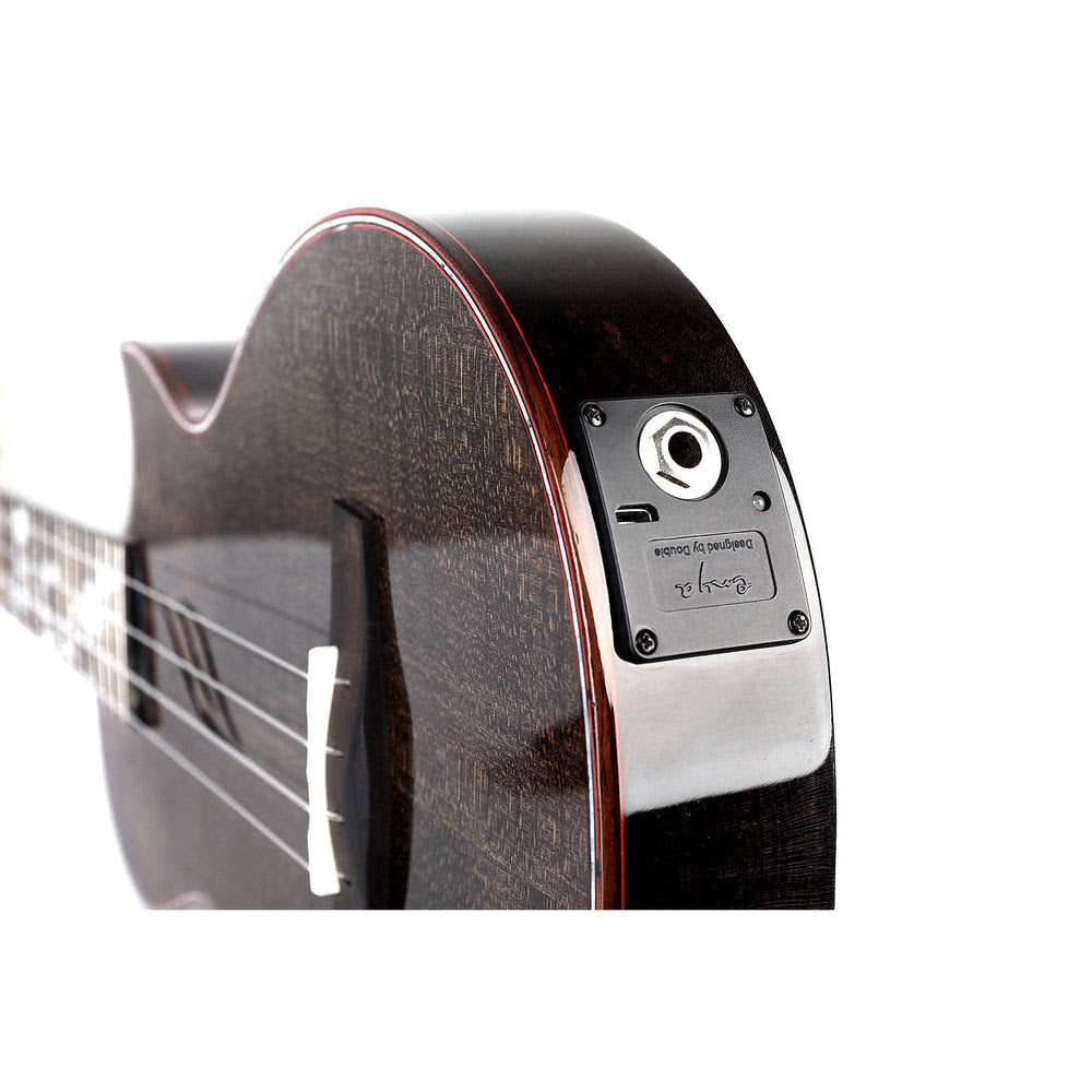 Đàn Ukulele Enya Tenor EUT E6 EQ AcousticPlus, Black