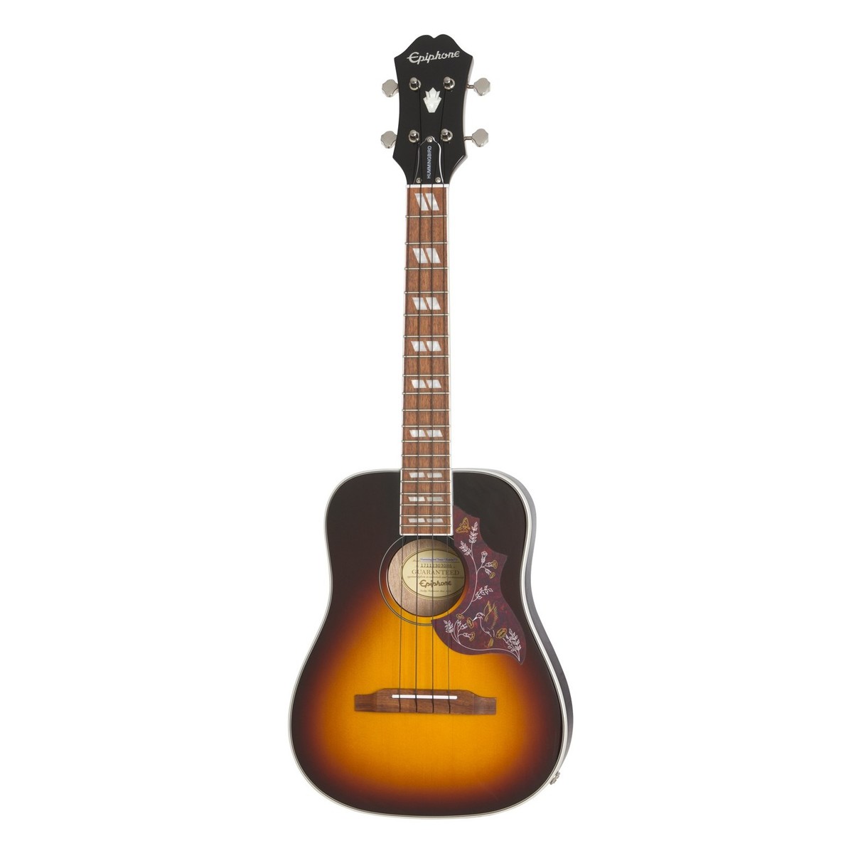 Đàn Ukulele Epiphone Hummingbird Tenor, Tobacco Sunburst