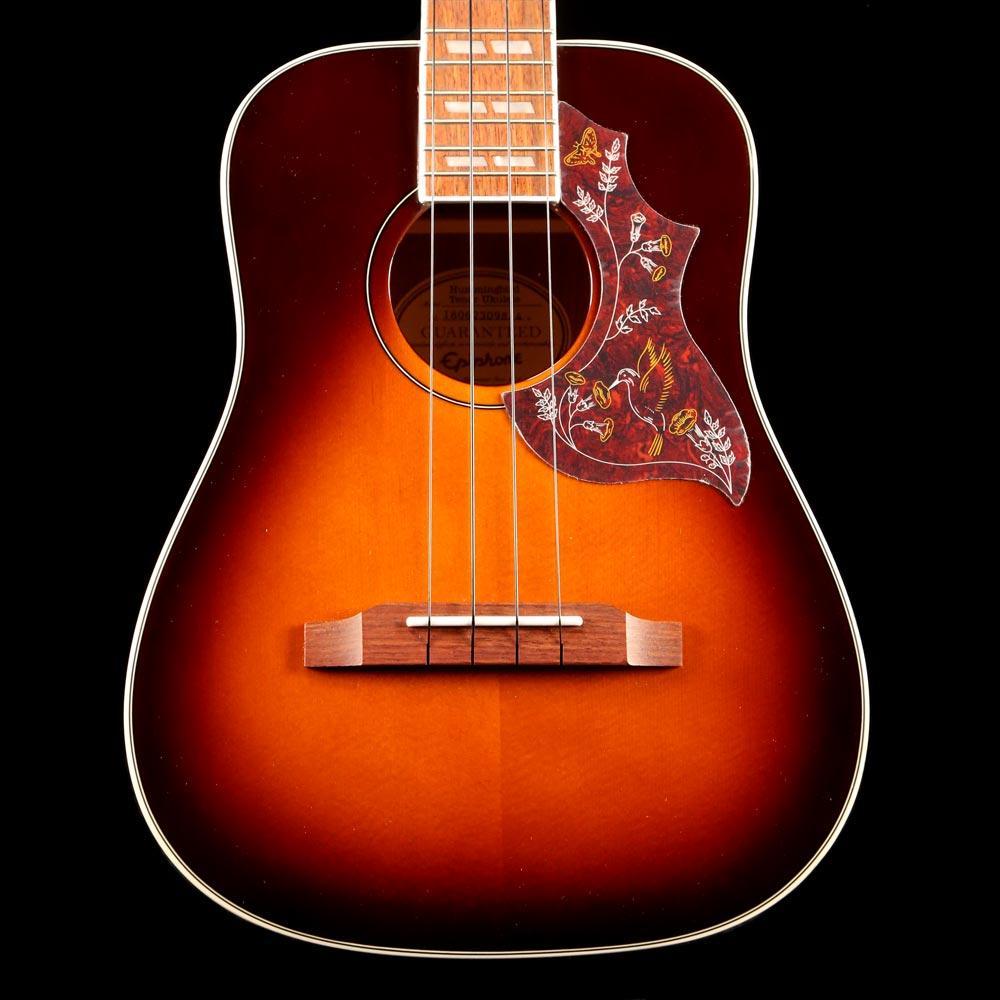 Đàn Ukulele Epiphone Hummingbird Tenor, Tobacco Sunburst