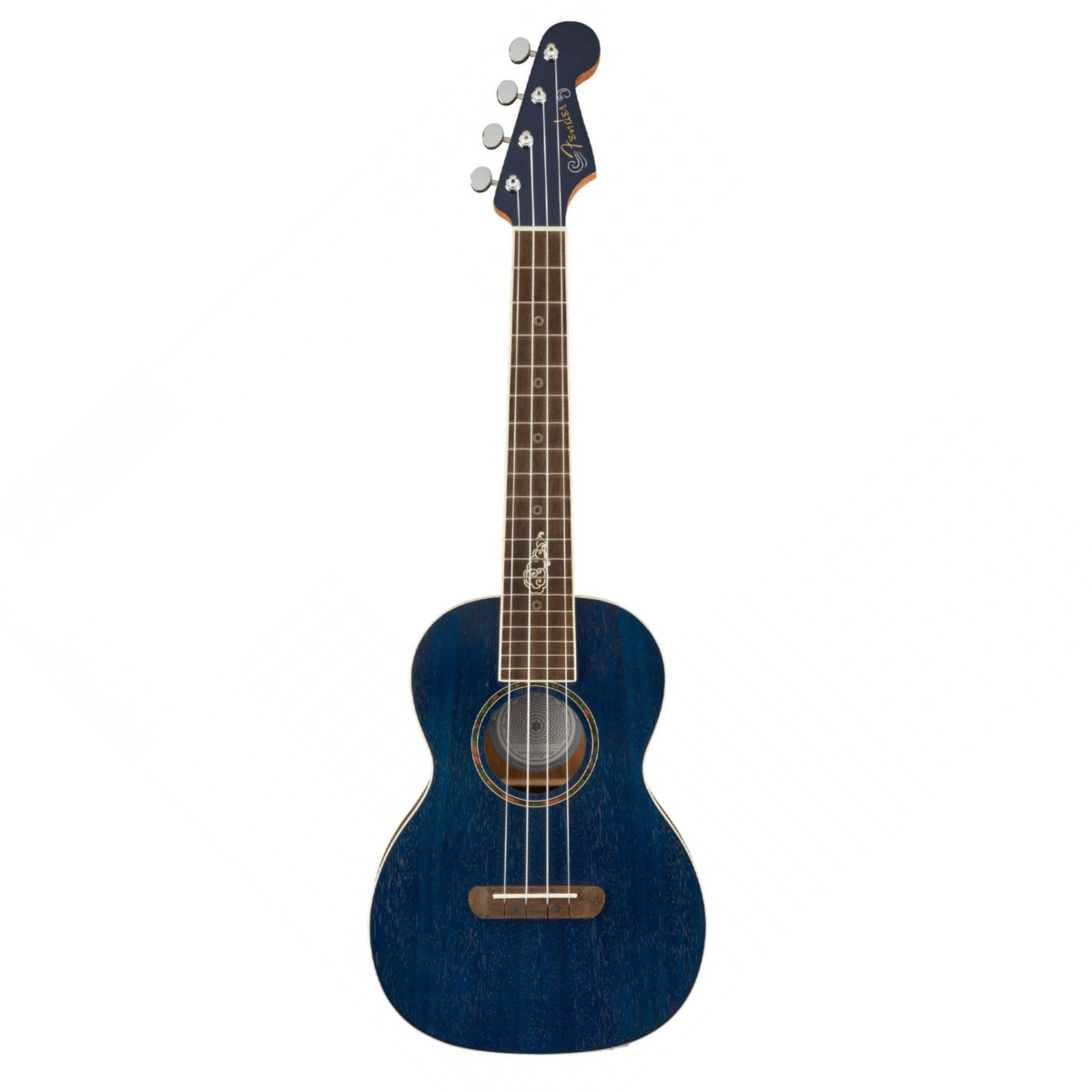 Đàn Ukulele Fender Dhani Harrison Ukulele WN Tenor, Sapphire Blue