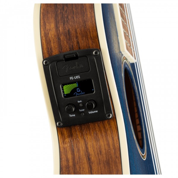 Đàn Ukulele Fender Dhani Harrison Ukulele WN Tenor, Sapphire Blue