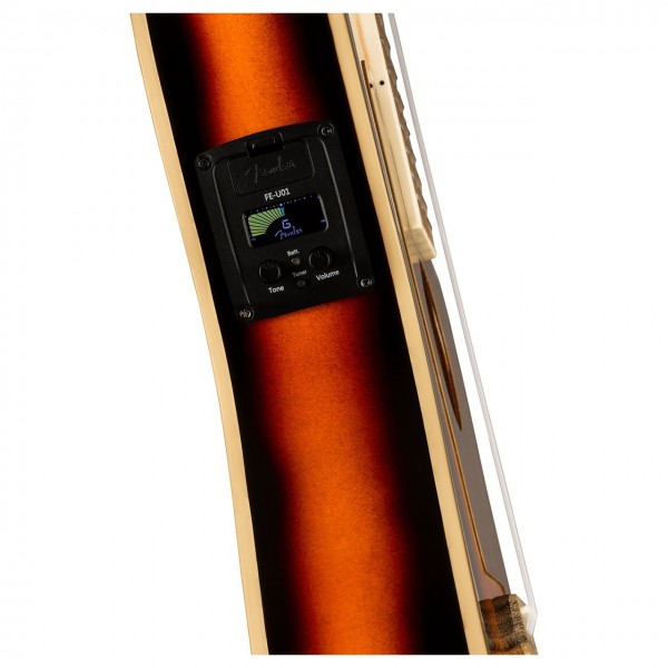 Đàn Ukulele Fender Fullerton Jazzmaster FB Walnut Concert, 3-Color Sunburst