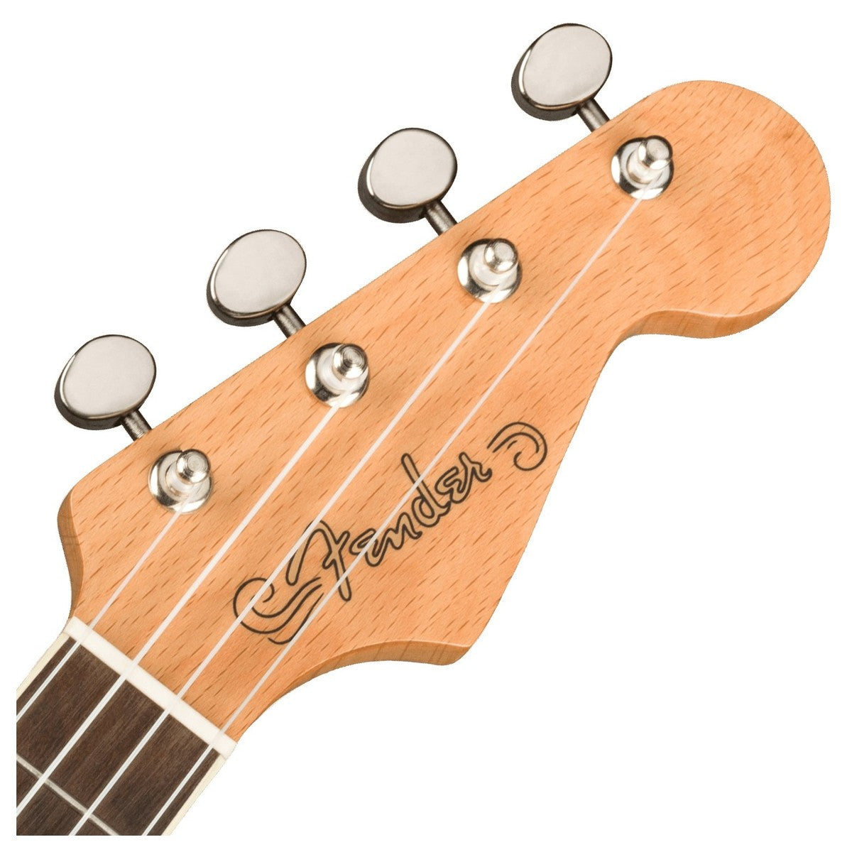 Đàn Ukulele Fender Fullerton Strat FB Walnut Concert, Black