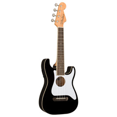 Đàn Ukulele Fender Fullerton Strat FB Walnut Concert, Black