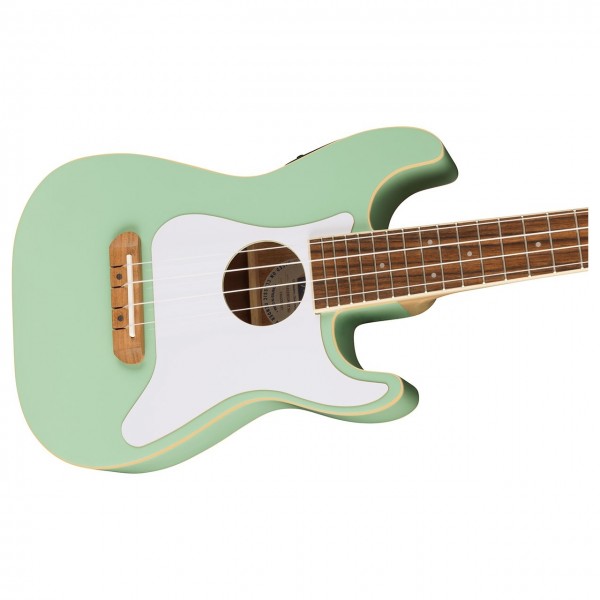 Đàn Ukulele Fender Fullerton Strat FB Walnut Concert, Surf Green