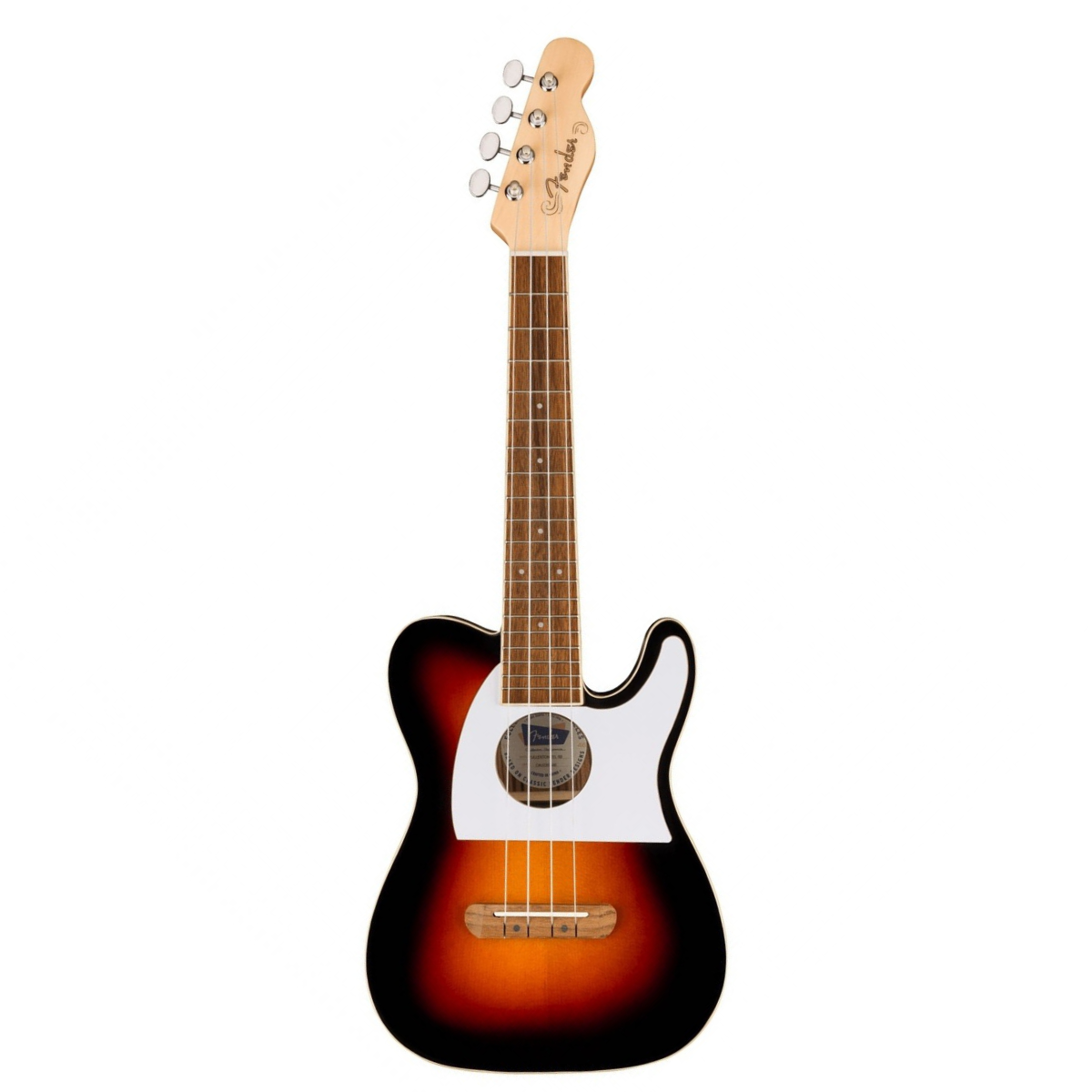 Đàn Ukulele Fender Fullerton Tele FB Walnut Concert,  2-Color Sunburst