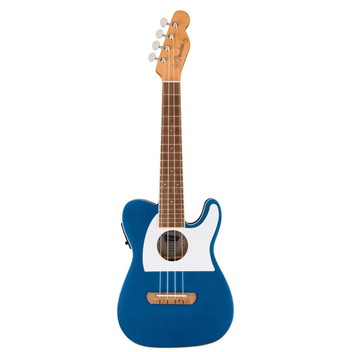 Đàn Ukulele Fender Fullerton Tele FB Walnut Concert, Lake Placid Blue