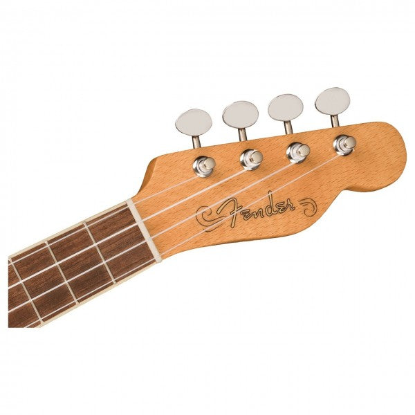 Đàn Ukulele Fender Fullerton Tele FB Walnut Concert, Lake Placid Blue