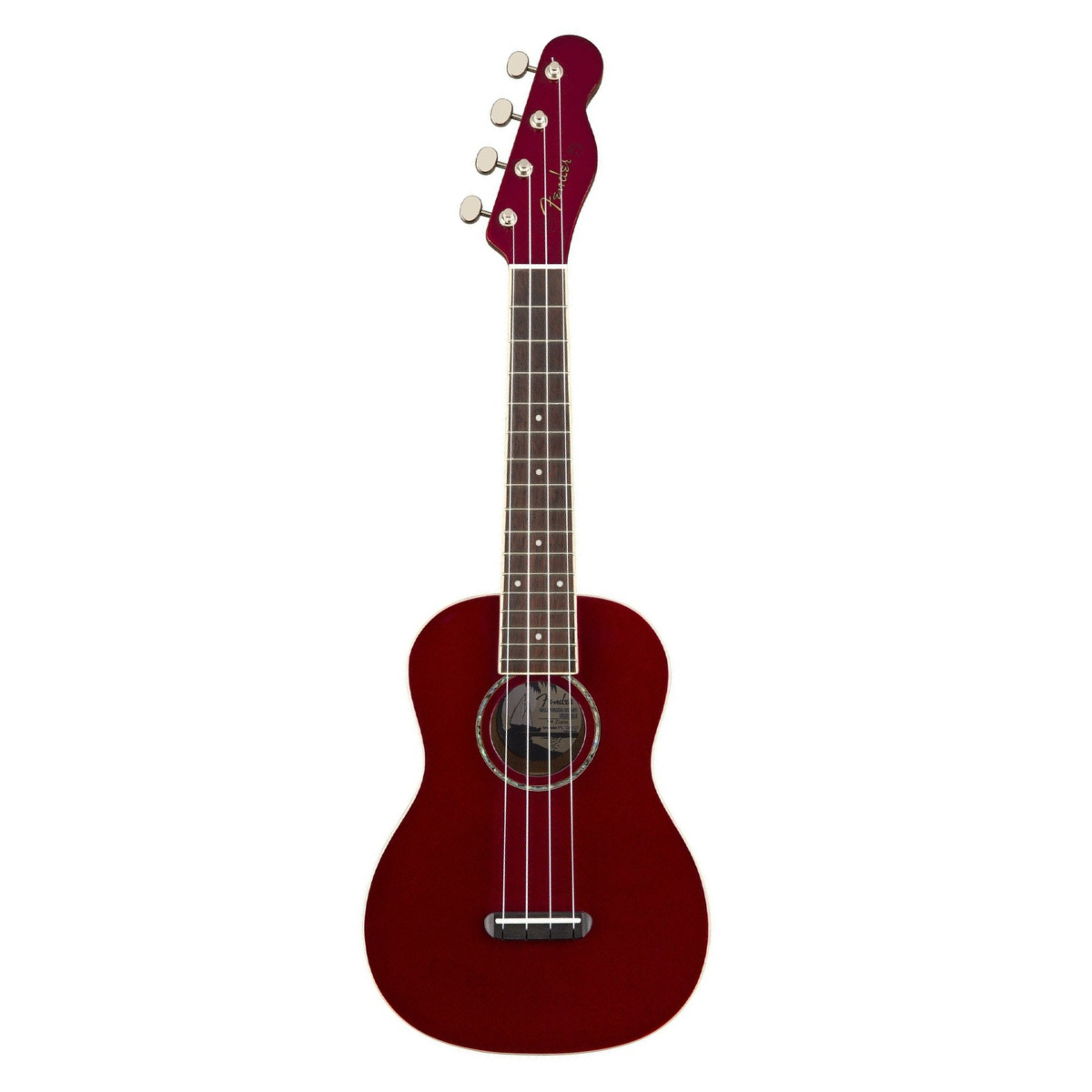 Đàn Ukulele Fender Zuma Classic FB Walnut Concert, Candy Apple Red