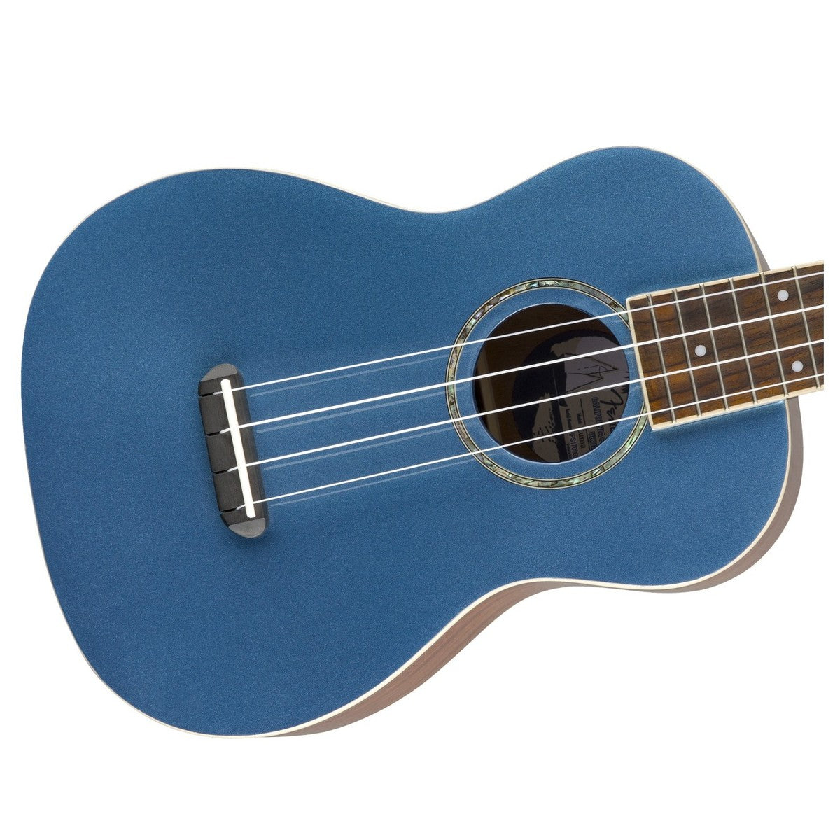 Đàn Ukulele Fender Zuma Classic FB Walnut Concert, Lake Placid Blue