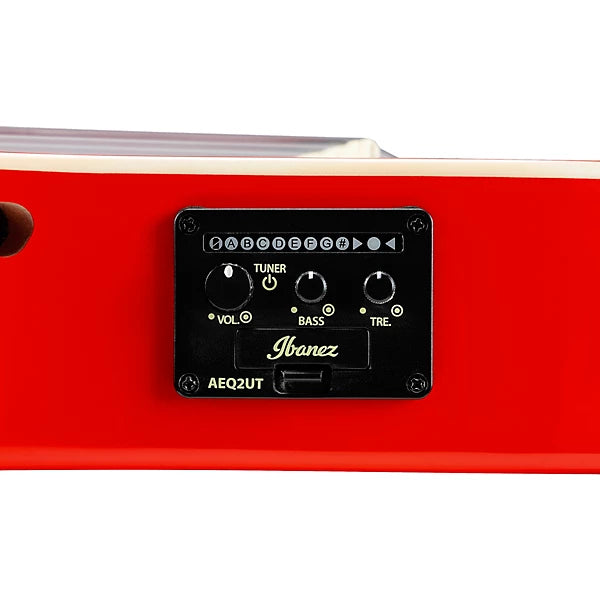 Đàn Ukulele Ibanez Tenor URGT100, Sun Red High Gloss