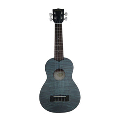 Đàn Ukulele Kala Exotic Mahogany Soprano, Transparent Green KA-SEMG