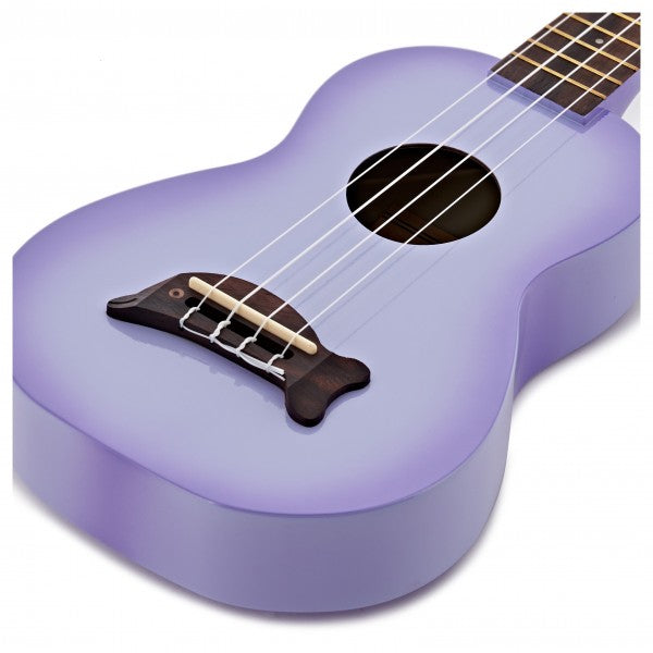 Đàn Ukulele Kala Makala Dolphin Soprano Ukulele, Purple Burst