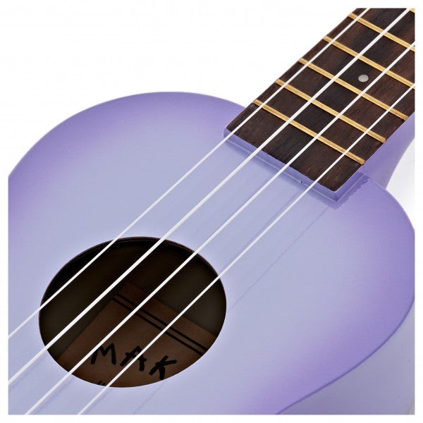 Đàn Ukulele Kala Makala Dolphin Soprano Ukulele, Purple Burst