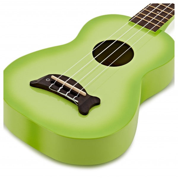 Đàn Ukulele Kala Makala Dolphin Soprano, Green Apple MK-SD/GRNBURST