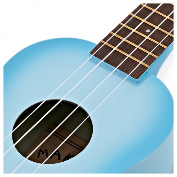 Đàn Ukulele Kala Makala Dolphin Soprano, Light Blue Burst MK-SD/LBLBURST