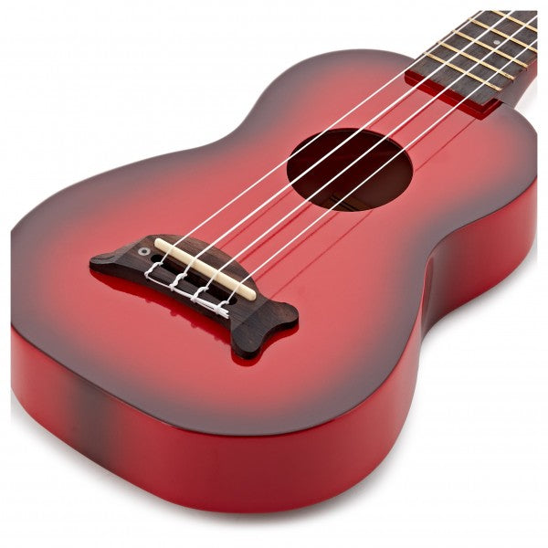 Đàn Ukulele Kala Makala Dolphin Soprano, Red Burst MK-SD/RDBURST