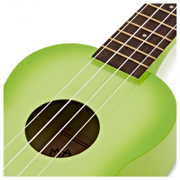 Đàn Ukulele Kala Makala Dolphin Soprano, Green Apple MK-SD/GRNBURST