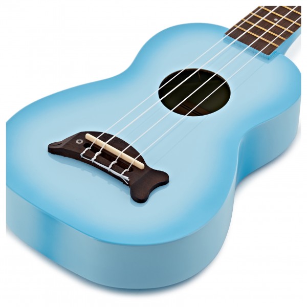 Đàn Ukulele Kala Makala Dolphin Soprano, Light Blue Burst MK-SD/LBLBURST