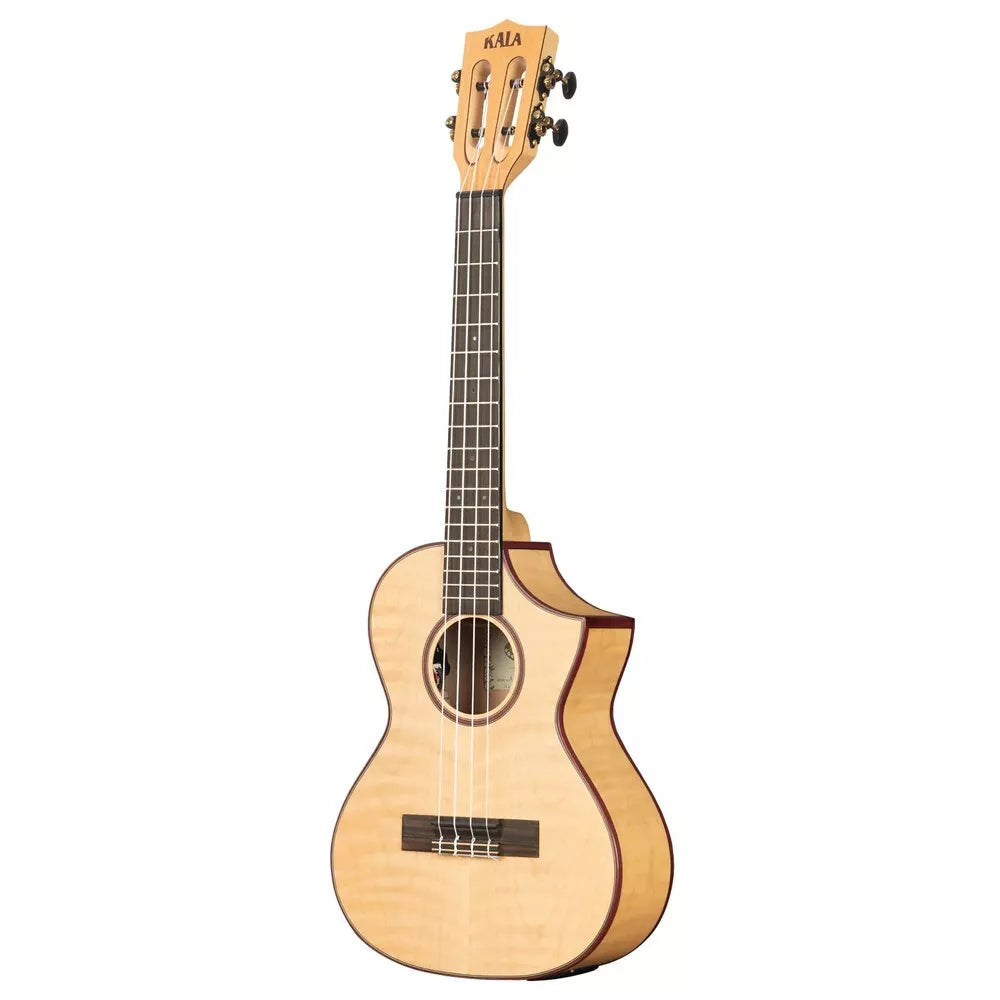 Đàn Ukulele Kala Tenor Solid Flame Maple, KA-ASFM-T-C 