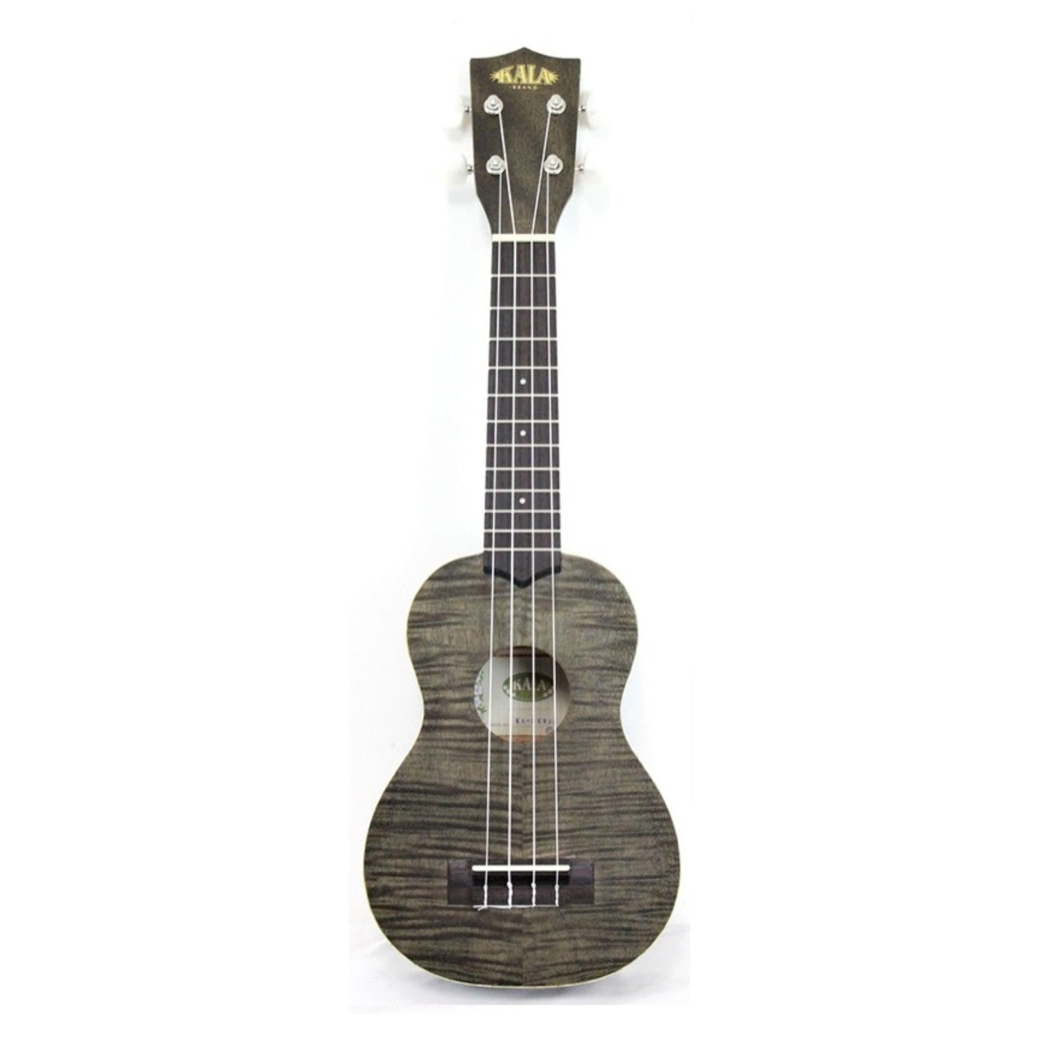 Đàn Ukulele Soprano Kala Exotic Mahogany, Transparent Black KA-SEMBK