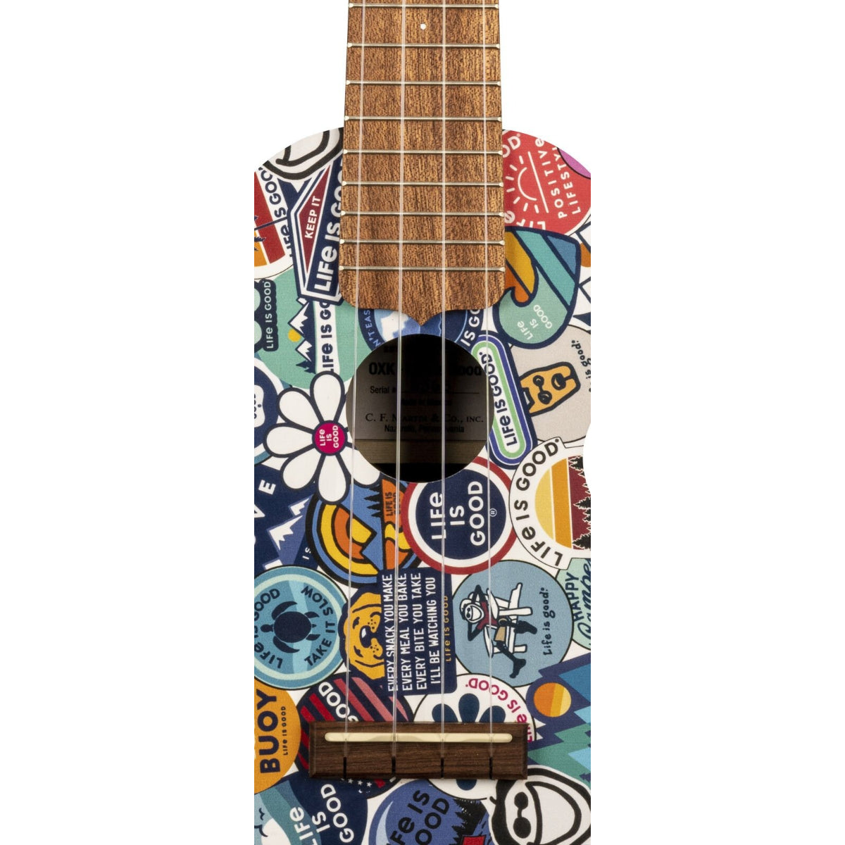 Đàn Ukulele Soprano Martin 0XK Uke Life Is Good